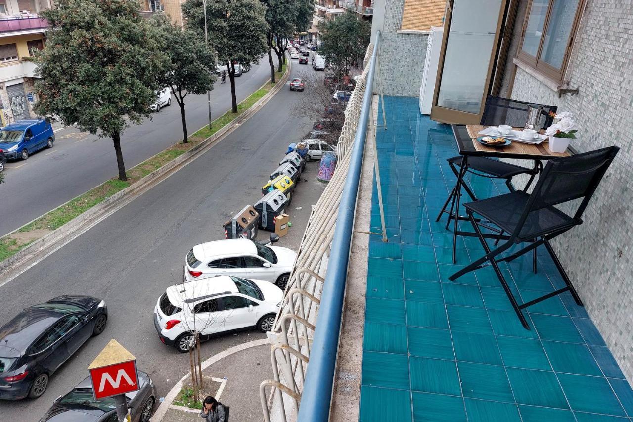 4Bnb - Cozy Albornoz Flat ローマ エクステリア 写真
