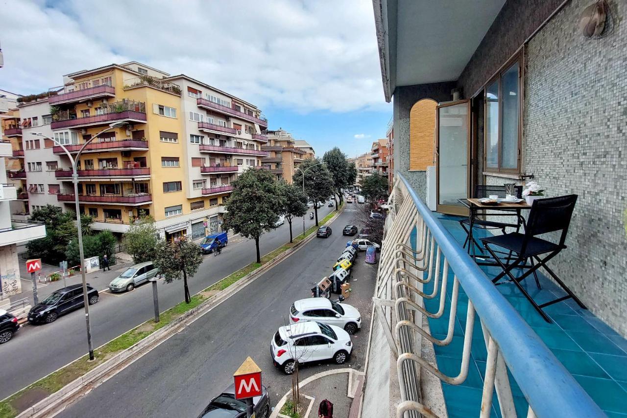 4Bnb - Cozy Albornoz Flat ローマ エクステリア 写真