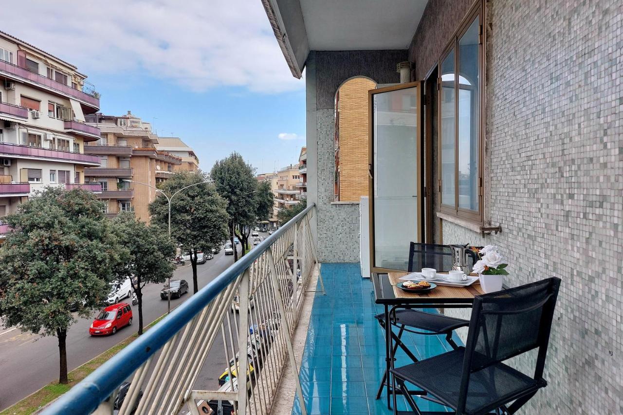 4Bnb - Cozy Albornoz Flat ローマ エクステリア 写真