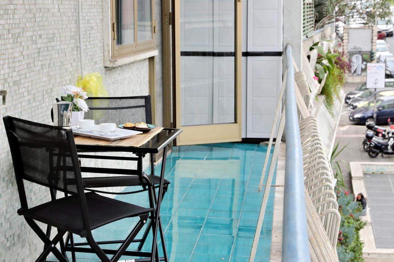 4Bnb - Cozy Albornoz Flat ローマ エクステリア 写真