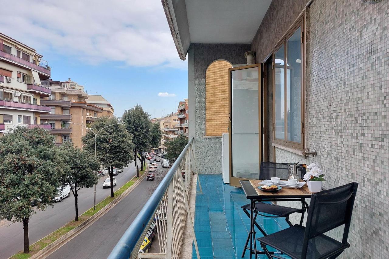 4Bnb - Cozy Albornoz Flat ローマ エクステリア 写真