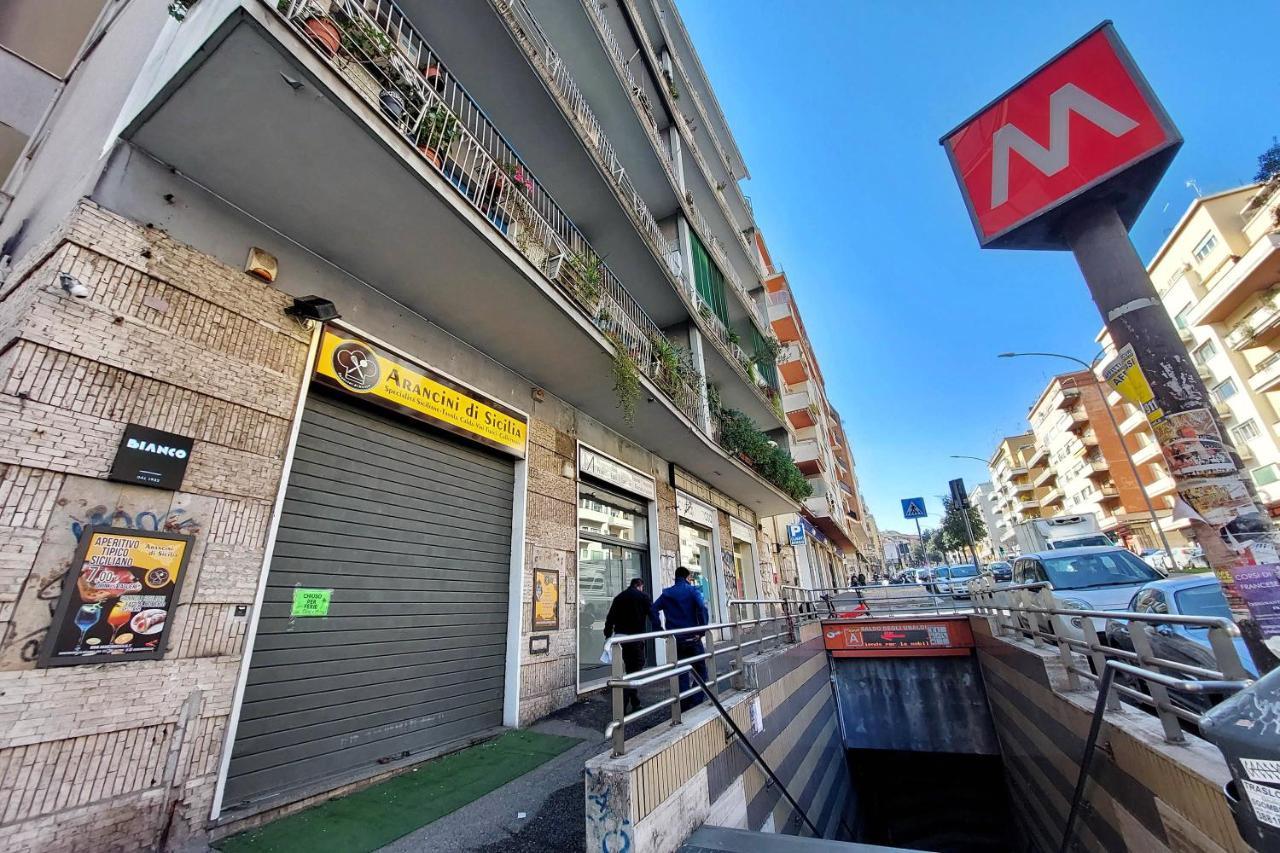 4Bnb - Cozy Albornoz Flat ローマ エクステリア 写真