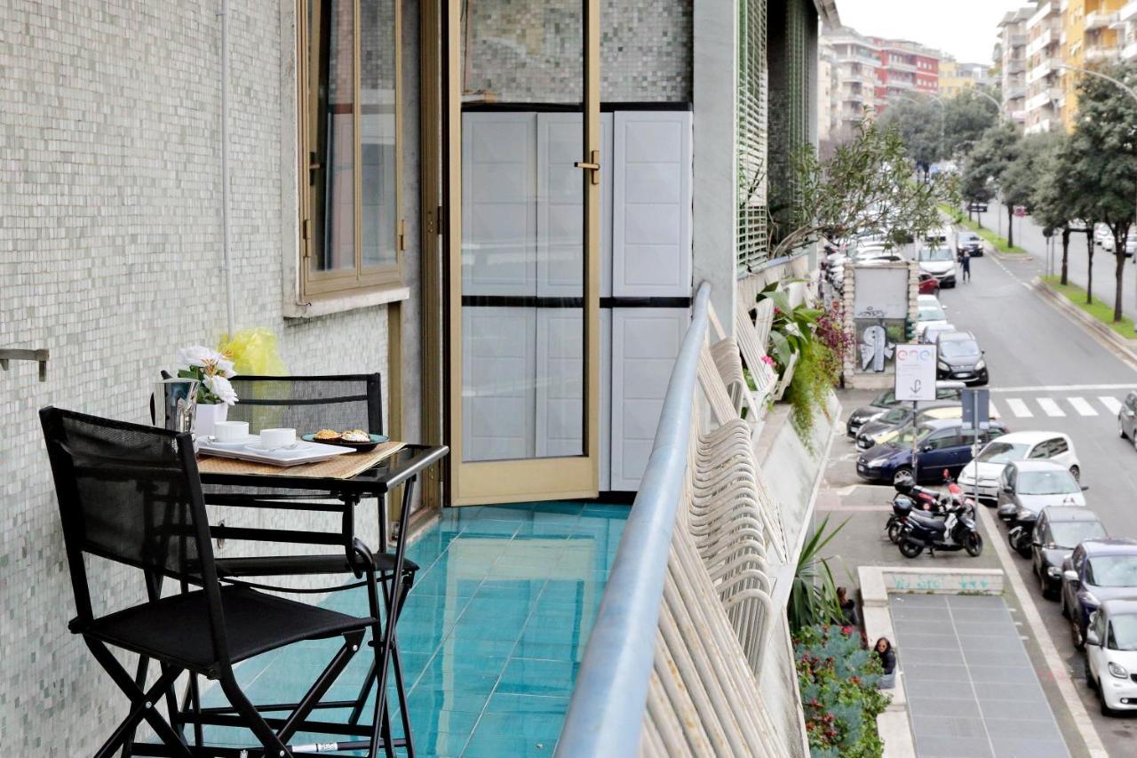 4Bnb - Cozy Albornoz Flat ローマ エクステリア 写真
